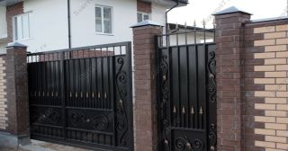 Купить распашные ворота кованные Кизилюрт, цена от 4911 руб.