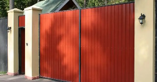 Купить ворота из профнастила Кизилюрт, цена от 4172 руб.
